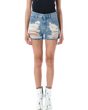 MM6 by Maison Martin Margiela Shorts - Blauw