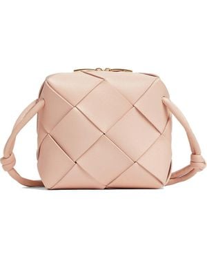 Bottega Veneta Mini Cassette -cameratas - Roze