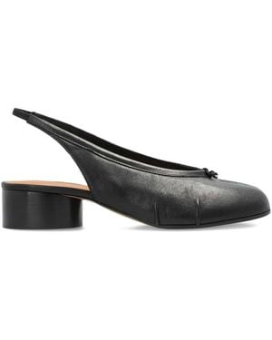 Maison Margiela Tabi Court Shoes With 30Mm Back Strap - Brown