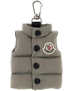 Moncler Vest Key Ring - Grey