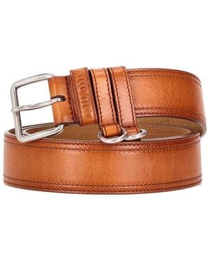 Miu Miu Cinturilla Vitello Antic - Naranja