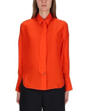 Paul Smith Shirt With Tie - Red