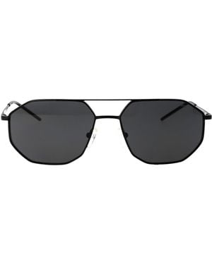 Emporio Armani Geometrical Sunglasses 0 Ea2147 300187 - Black