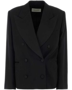 Dries Van Noten 01030-Bosea Tux 3249 W W Jacket - Black