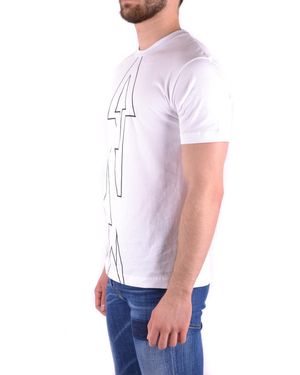 Les Hommes T-shirt Wit