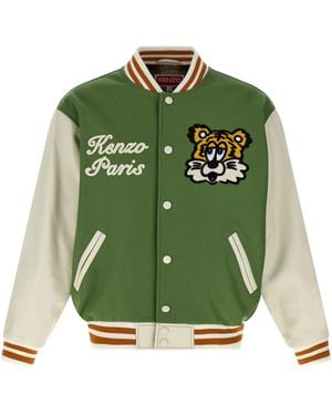 KENZO 'Varsity von Very' Jacke - Grün