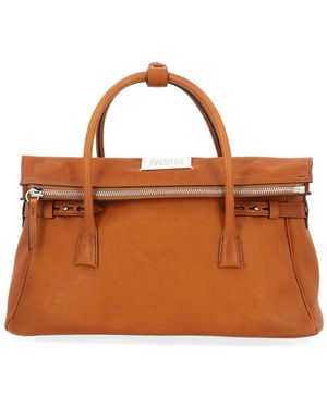 Maison Margiela Leather Handbag - Brown