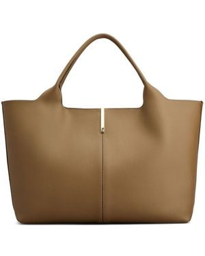 Tod's Tod 's Medium Lederen Boodschappentas - Bruin