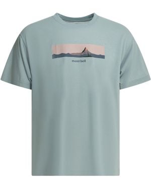 Montbell Light Polyester T-Shirt - Blue