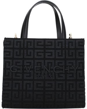 Givenchy Borse A Mano G-Tote Donna Tessuto Nero - Black