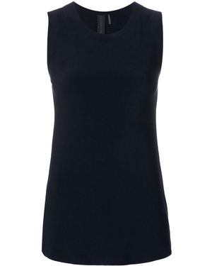 Norma Kamali Top senza maniche - Blu