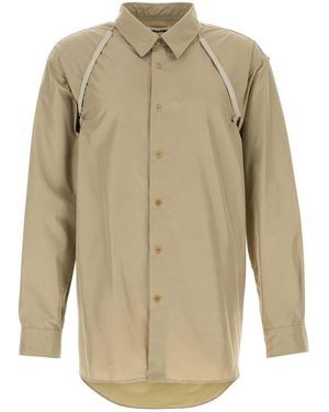 Magliano Khaki Polyester Latest Nomad Shirt - Natural