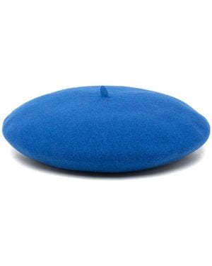 Borsalino Wool Basque Hat - Blue