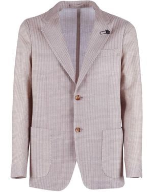 Lardini Giacca Uomo Liknit - Purple