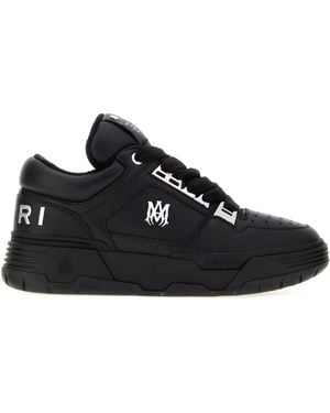 Amiri Leather Ma-1 Trainers - Black
