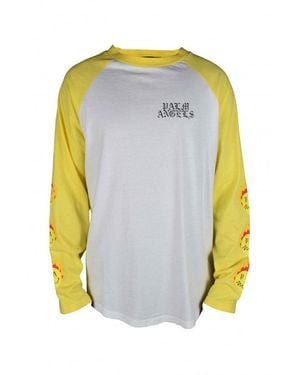 Palm Angels Long Sleeve T Shirt - Blue