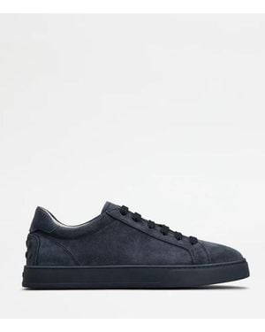 Tod's Suede Trainers - Blue