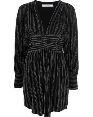 IRO Gaida kurzes Viskose -Kleid - Schwarz