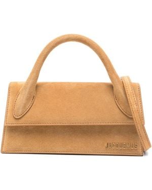 Jacquemus Le Chiquito Long Leather Handbag - Brown