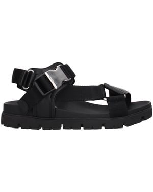Prada Sandali Uomo Pelle Nero - Black