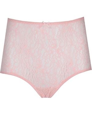 Laura Urbinati Lace Culotte Baby - Pink