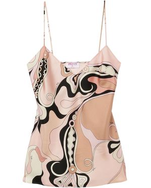 PUCCI Orchidee Hemd - Naturel