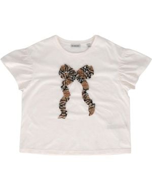 Burberry Kid Girl T Shirts - White