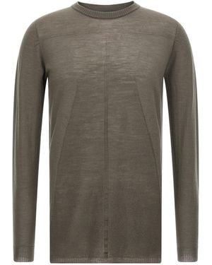 Rick Owens 'Biker Level' Sweater - Grey