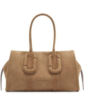 Marc Jacobs The Carryall Wildleder-Tasche - Natur