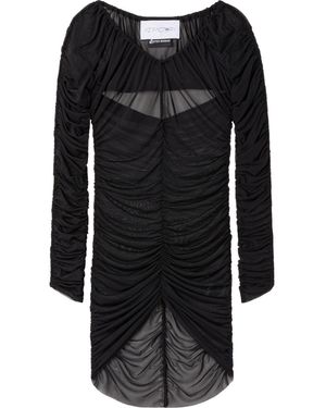 Az Factory By Ester Manas AZ Fabrik von Ester Manas schnitt Mesh Top aus - Schwarz