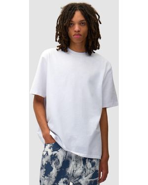 Arte' Blocks Print T Shirt - White