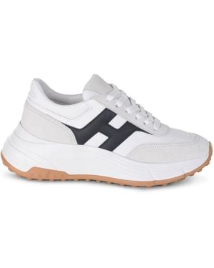Hogan "Hi fi" Sneaker aus Leder. - Weiß
