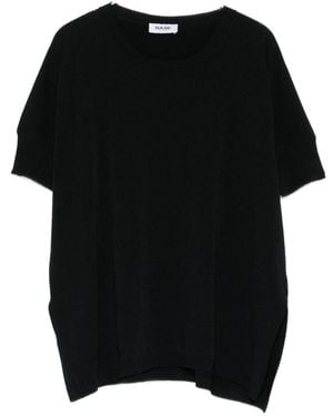Base London Pullover mit Rundhalsausschnitt - Schwarz