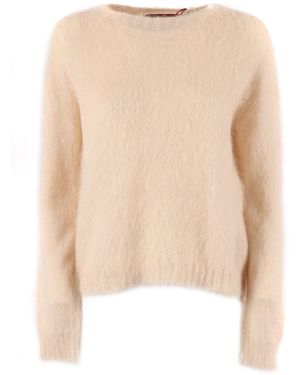 Max Mara Maglia Canottiera Top Aceto - Natur