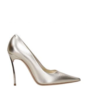 Casadei Mit Ferse Golden - Weiß
