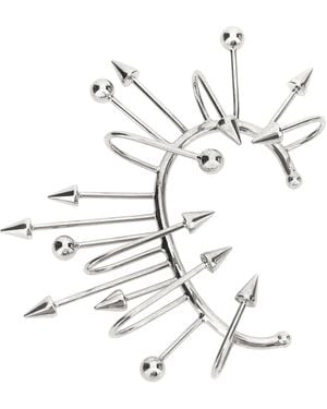 Jean Paul Gaultier 'The Spike' Ohrringe - Weiß