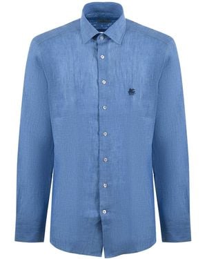 Etro Linen Shirt - Blue