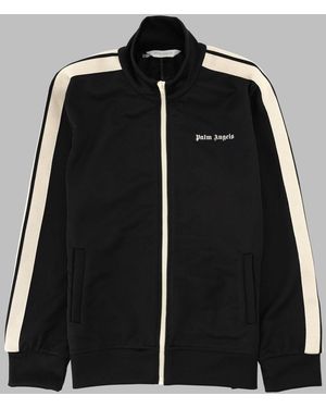 Palm Angels Mini Track Jacket For Boys - Black