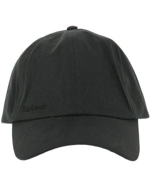 Barbour Wax Sports Cap - Black