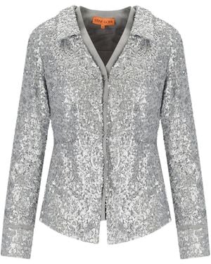 Stine Goya Sequins Shirt - Gray