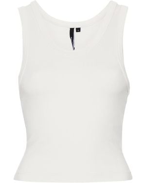 Entire studios Cropped Tank Rice - White