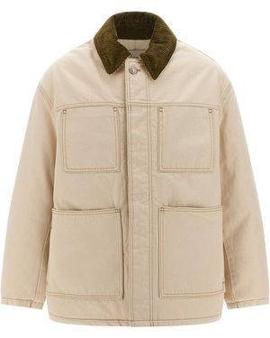 Ami Paris 'Arbeiter' Jacke - Natur