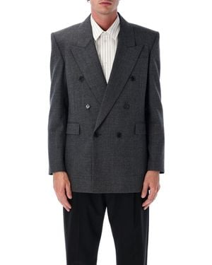 Saint Laurent Jacken grau