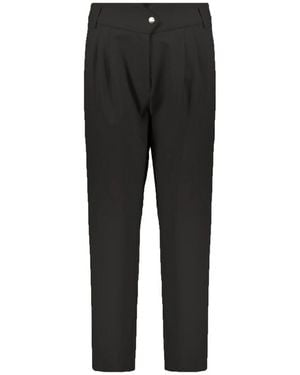 Herno Pleated Pants - Black