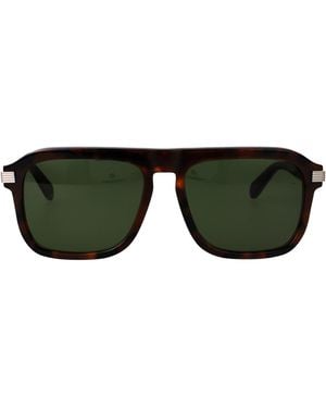 Ferragamo Acetate Sunglasses - Green