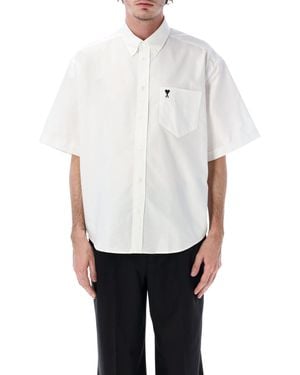 Ami Paris Adc Bowling Shirt - White
