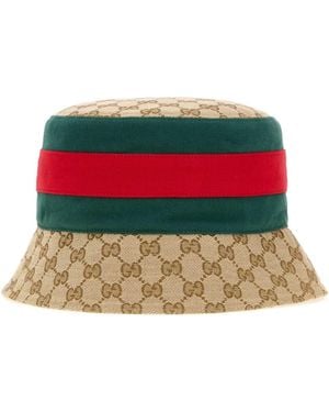 Gucci GG Bucket Hat - Red