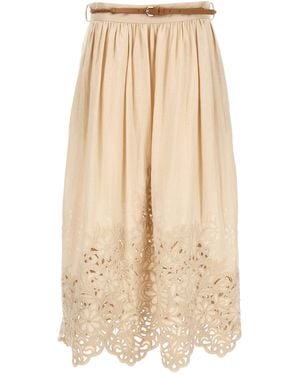 Zimmermann 'Wylie' Skirt - Natural