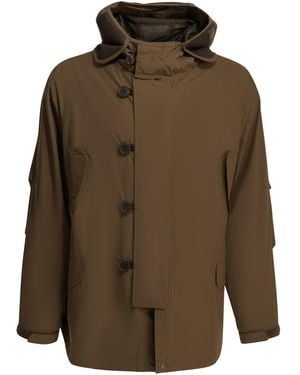 DAIWA PIER 39 "Windstopper Flight Parka" Windbreaker Jacket - Green