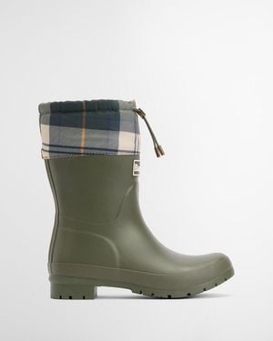 Barbour Mowbray Wellington Stiefel - Grün